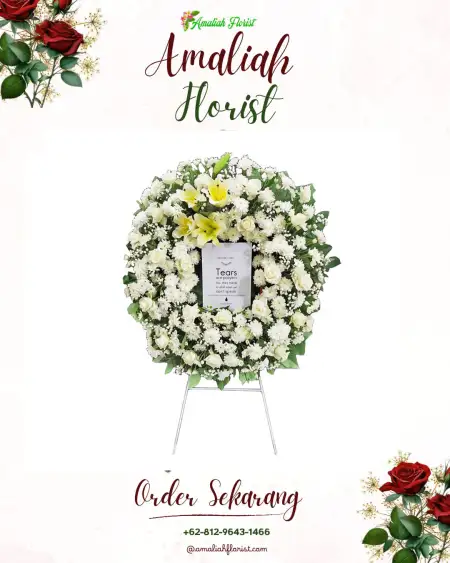 Krans Bunga Duka Sukamarga